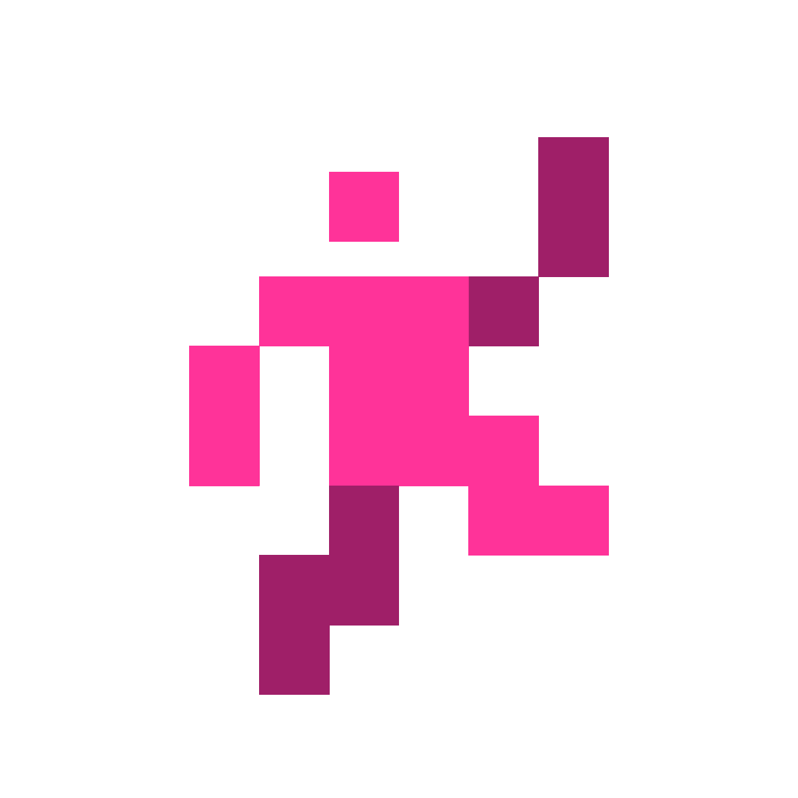Wandering Pixels Animated Logo